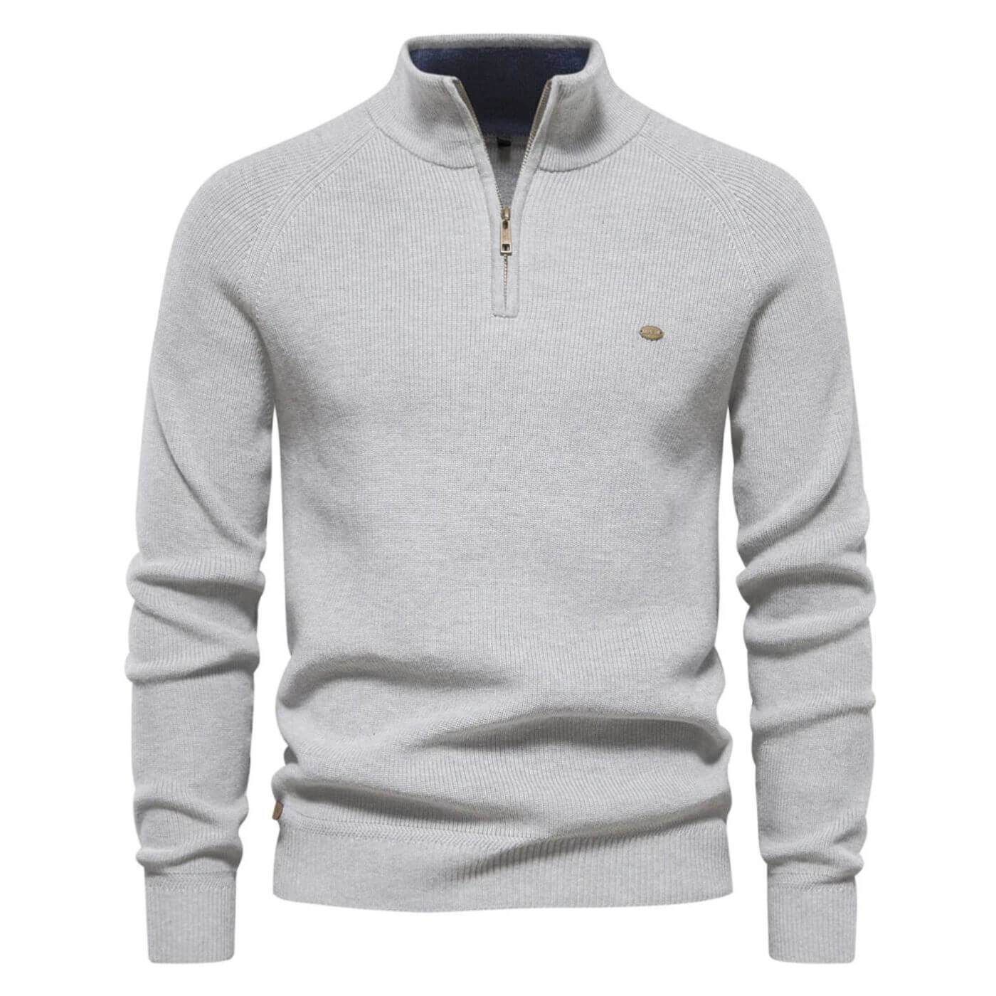 Freddie - Men's Spring Half-Zip Knit Sweater