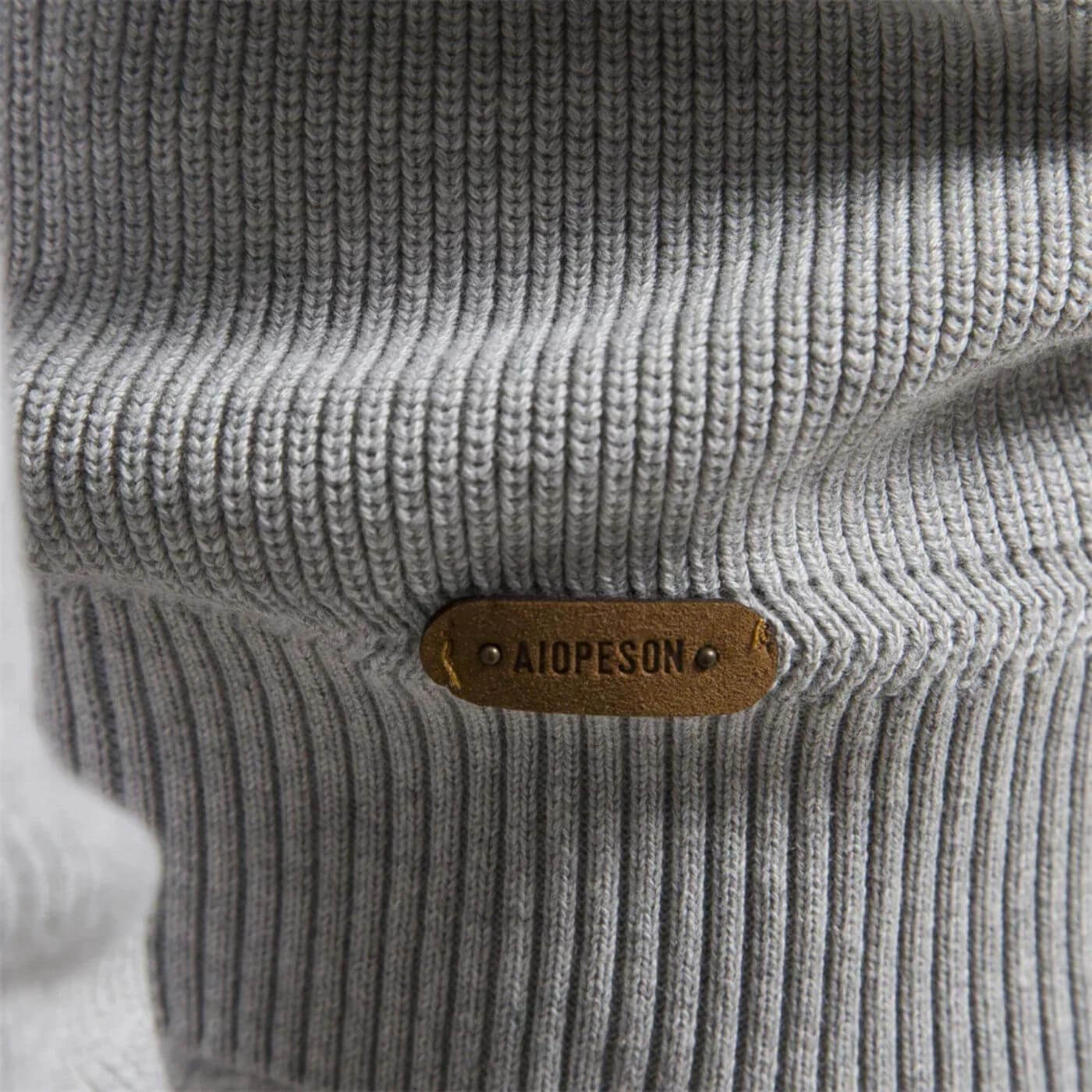 Freddie - Men's Spring Half-Zip Knit Sweater
