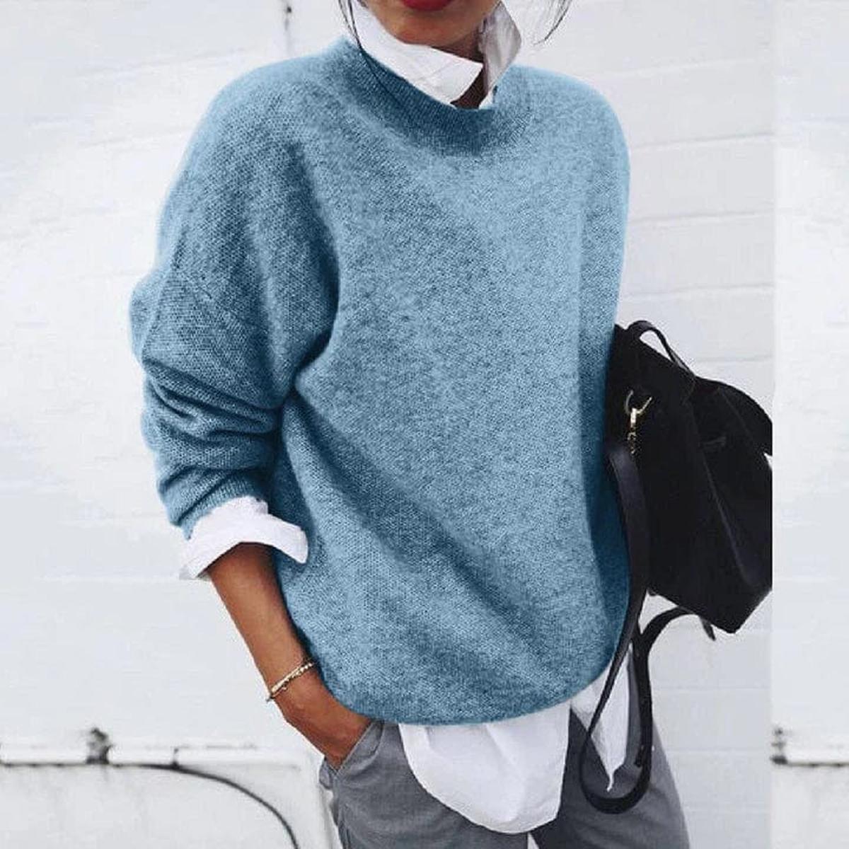 Lauren - Women's Casual Relaxed Fit Sweater