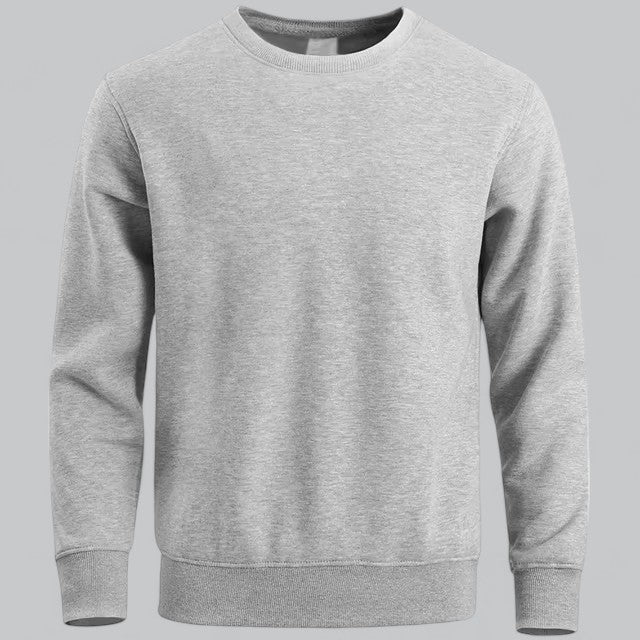 Sebastian - Men's Sweatshirt with Rundhalsausschnitt and Long Sleeve