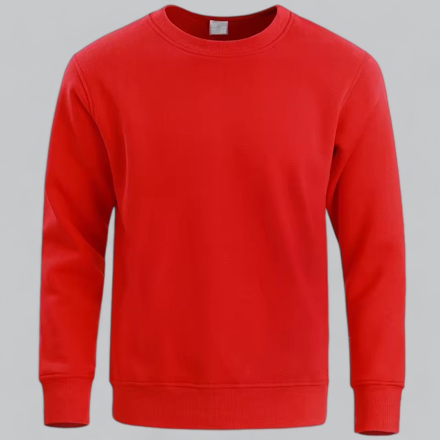Sebastian - Men's Sweatshirt with Rundhalsausschnitt and Long Sleeve