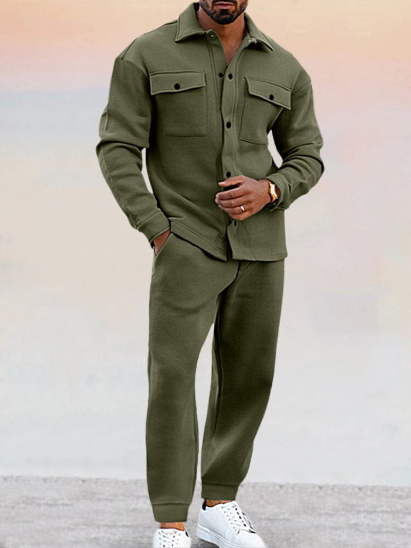 Charlie - Men's Casual zweiteiliges Outfit-Set