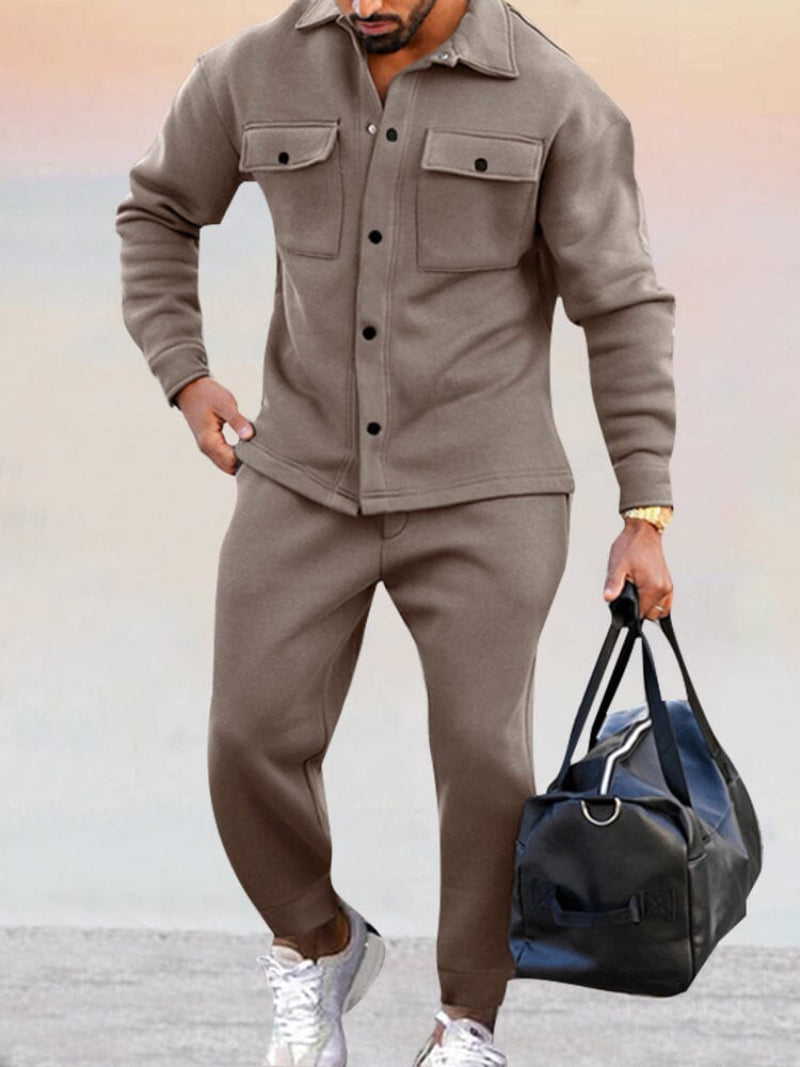 Charlie - Men's Casual zweiteiliges Outfit-Set