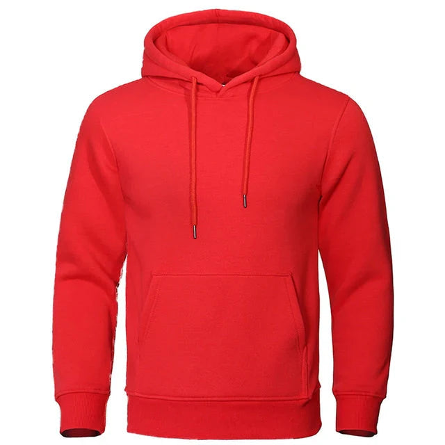 Joshua - Men's Casual Hooded-Sweatshirt with Drawstring and Sleeve