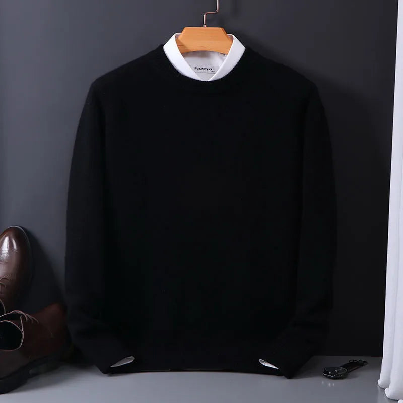 Charlie - Men's Spring Classic Round Neck Sweater