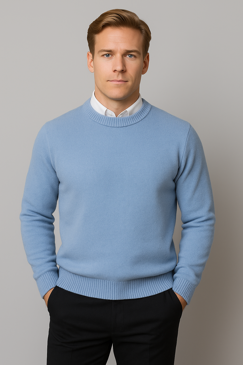 Charlie - Men's Spring Classic Round Neck Sweater