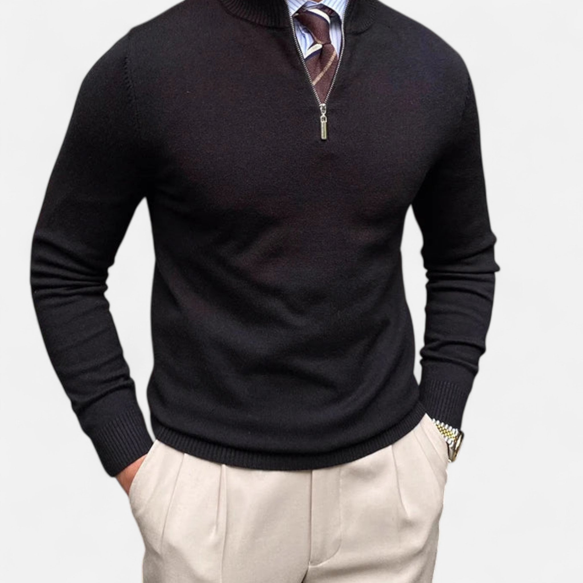 Daisy - Men's Spring Half Zip Sweater