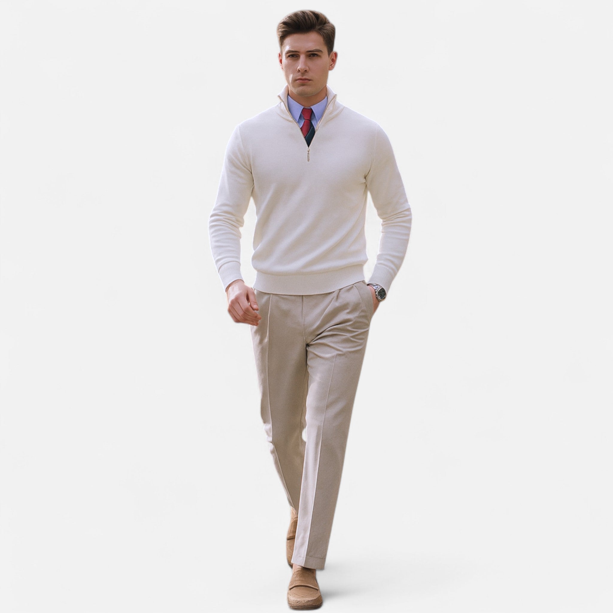 Daisy - Men's Spring Half Zip Sweater