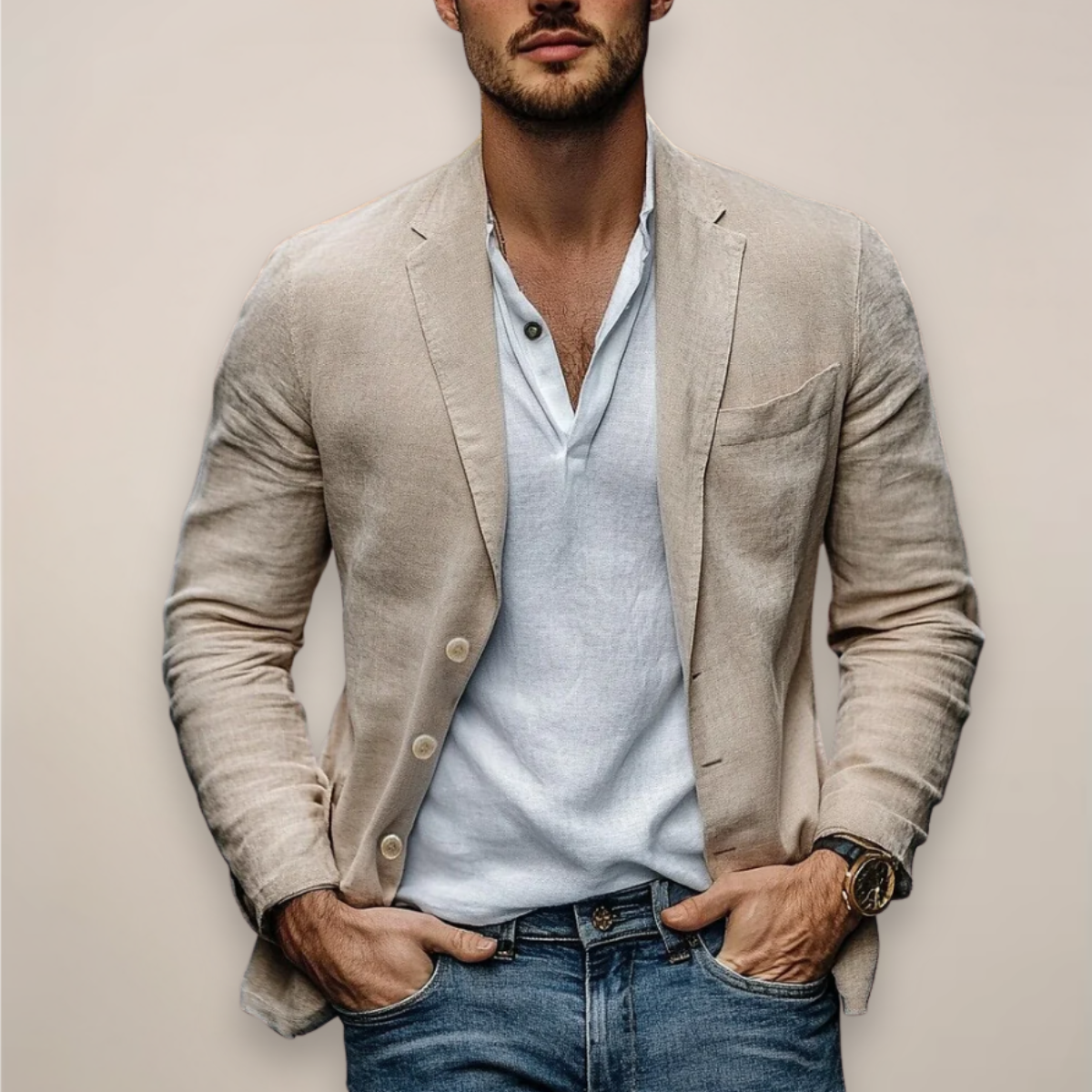 Hamish - Men's Casual Blazer Summer Style Modern
