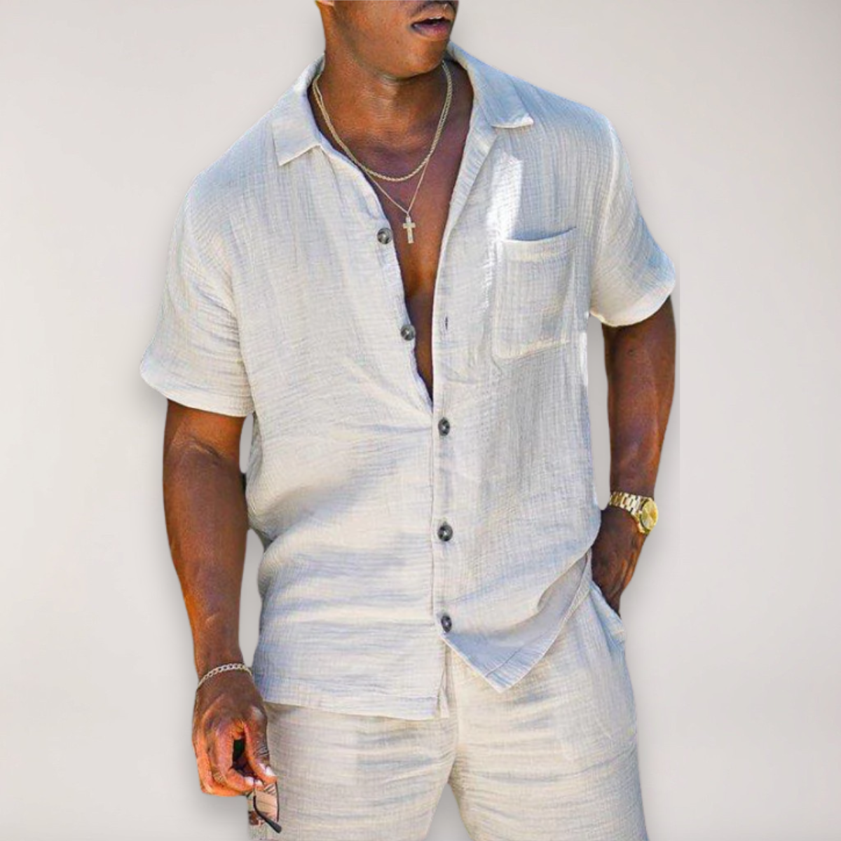 Callum - Men's Two-Piece Casual Summer-Set