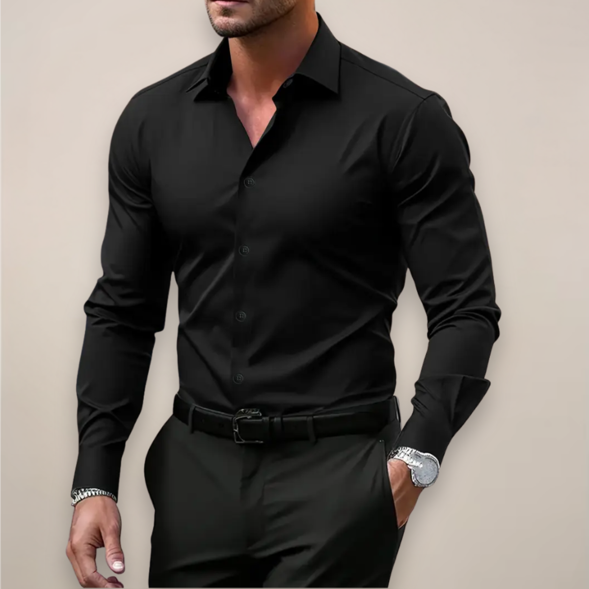 Jacob - Stylish Men's Spring Slim Fit Shirt