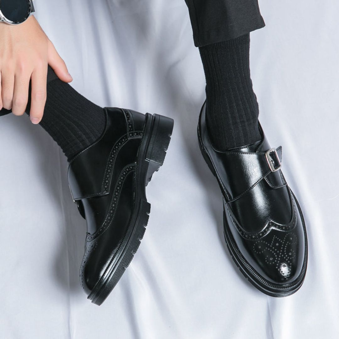 Jennifer - Men's Spring Monk Strap Elegant Shoes