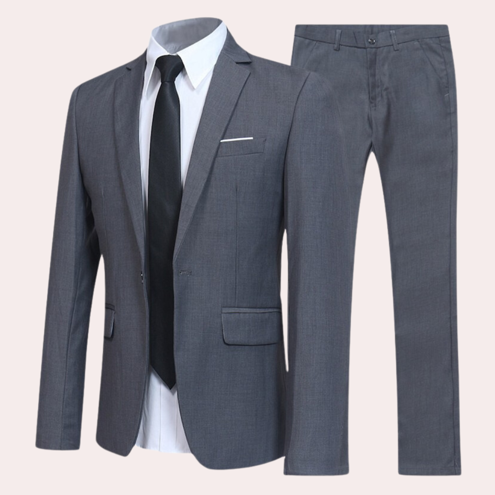 Adam - Men's Spring Two-Button Suit Set