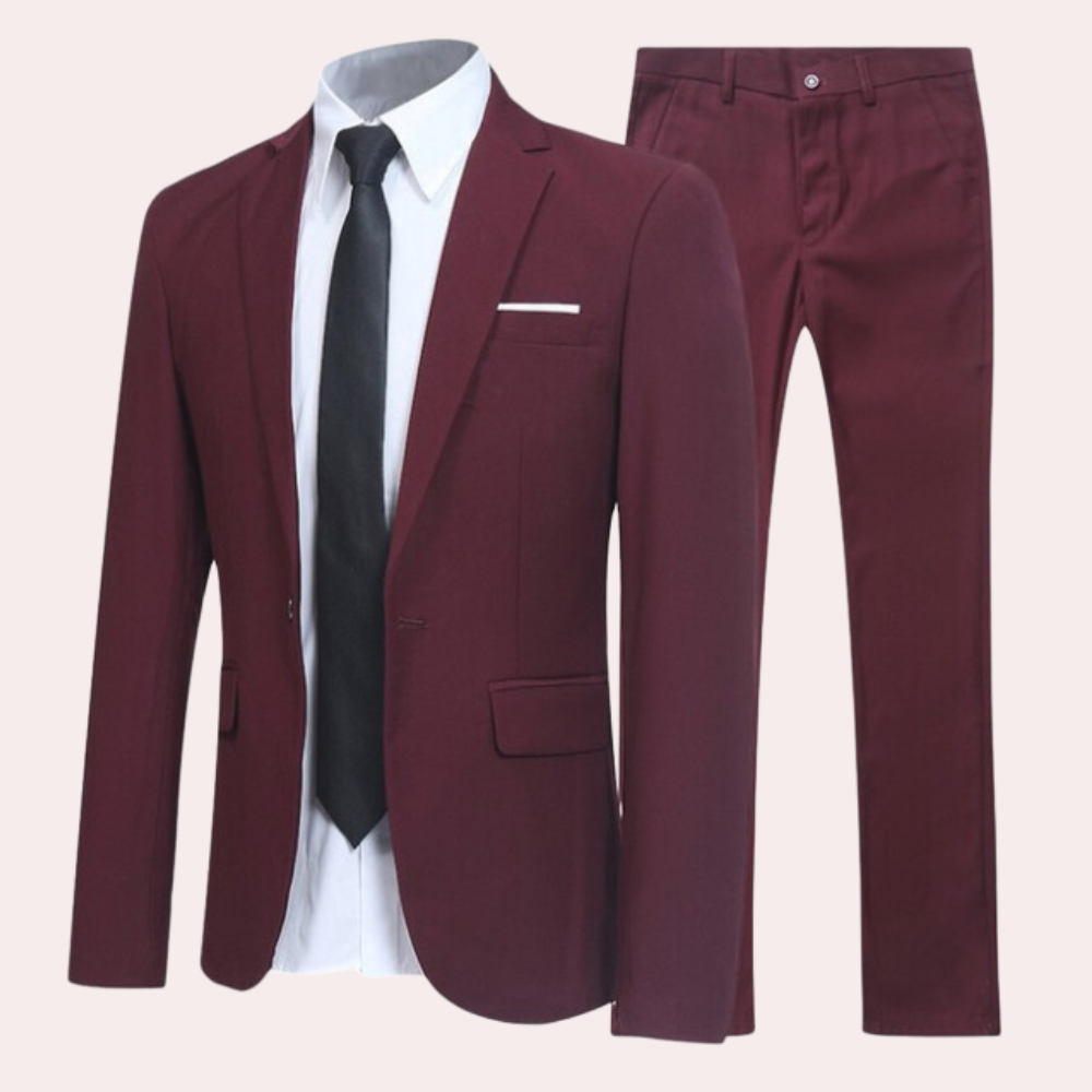 Adam - Men's Spring Two-Button Suit Set