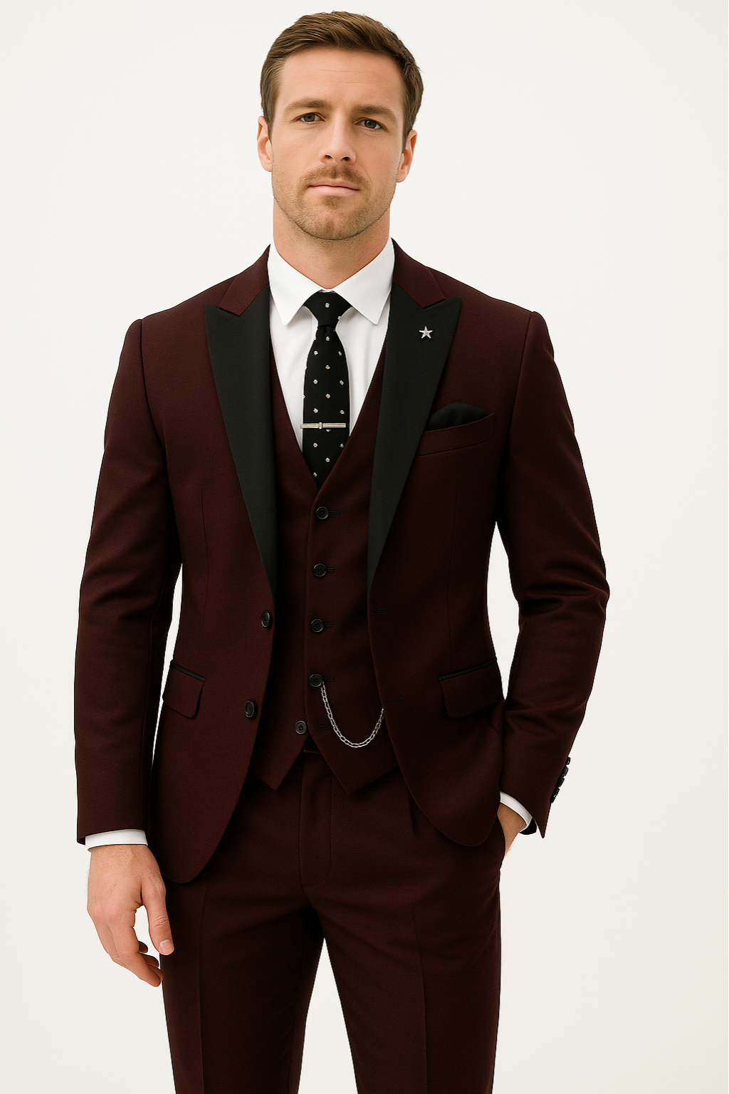 Brodie - Men's Spring Formal Three-Piece Suit Set