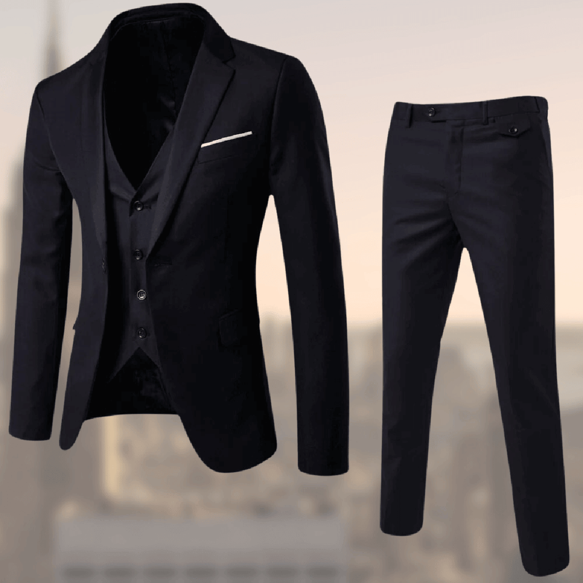 Charlie - Men's Three-Piece Formal Businessanzug-Set