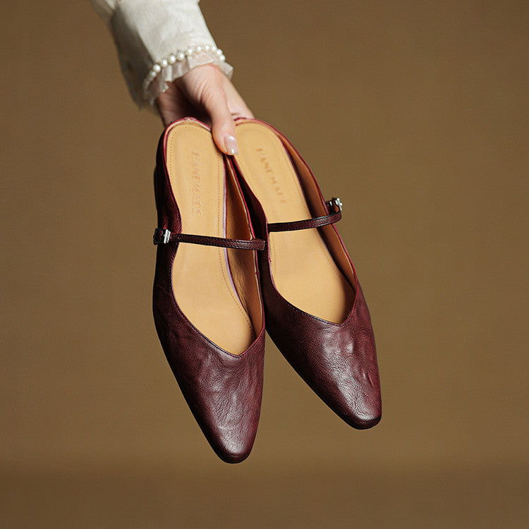 Irene - Women's Slipper aus Echtem Leather