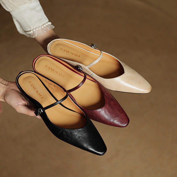 Irene - Women's Slipper aus Echtem Leather