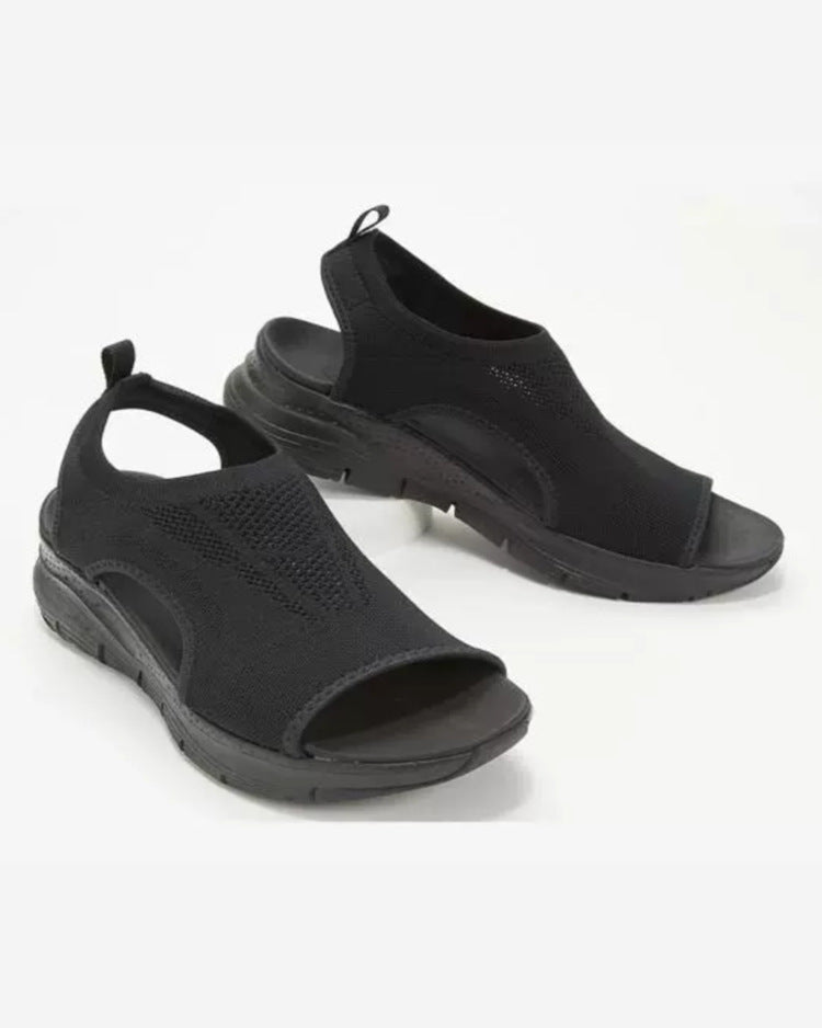Mia - Comfortable Women's-Spring Sandals with open Zehenpartie