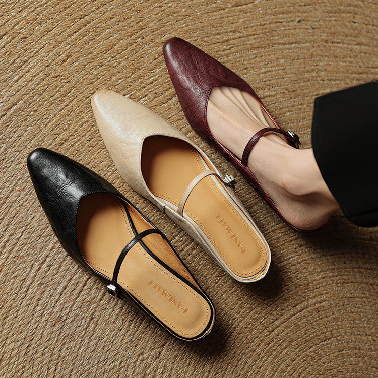 Irene - Women's Slipper aus Echtem Leather