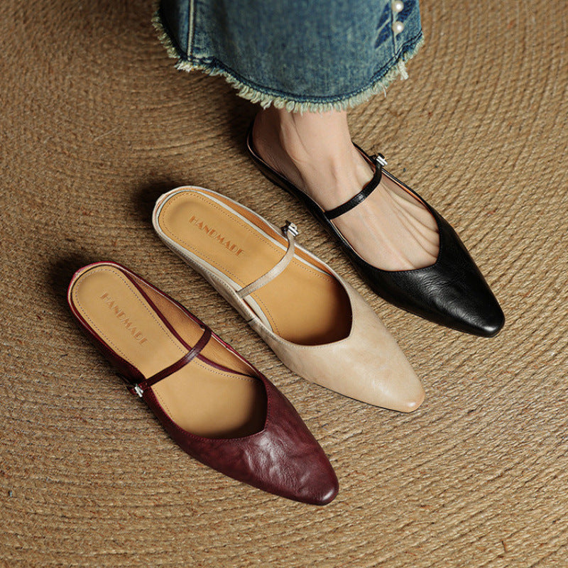 Irene - Women's Slipper aus Echtem Leather