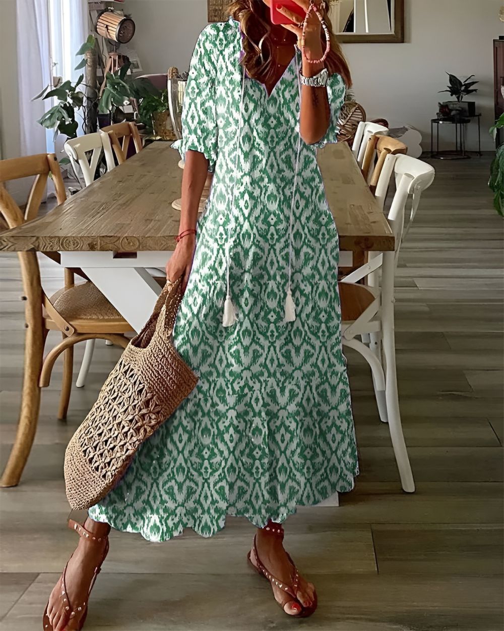 Doris - Women's Boho Magisches Wrap Dress