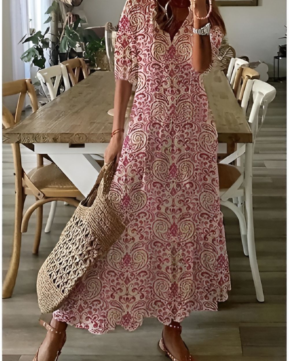Doris - Women's Boho Magisches Wrap Dress