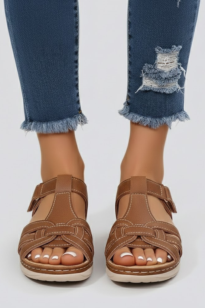 Reese - Women's Riemchensandalen with open Lace