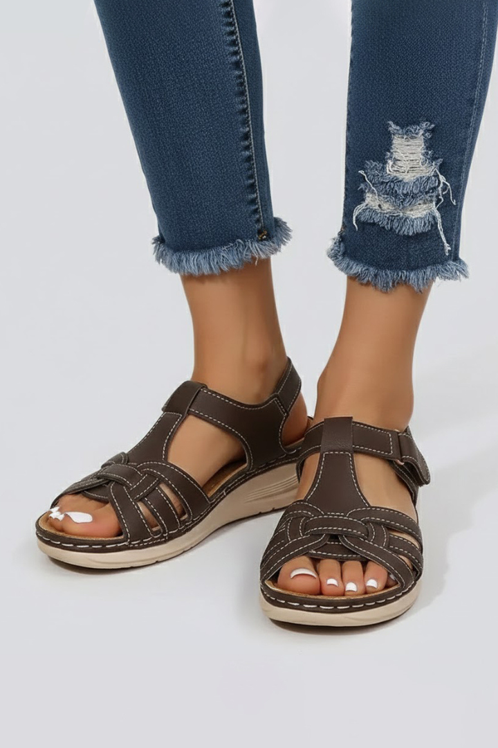 Reese - Women's Riemchensandalen with open Lace
