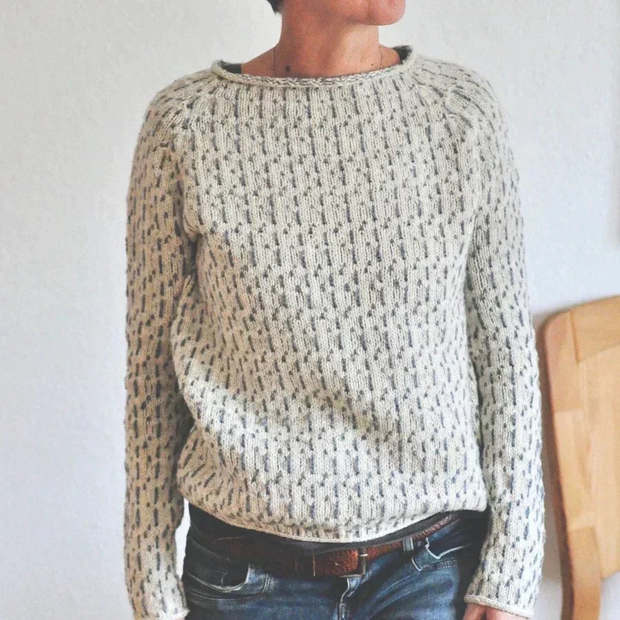 Ruby - Women's Knit Sweater with Relaxed Fit