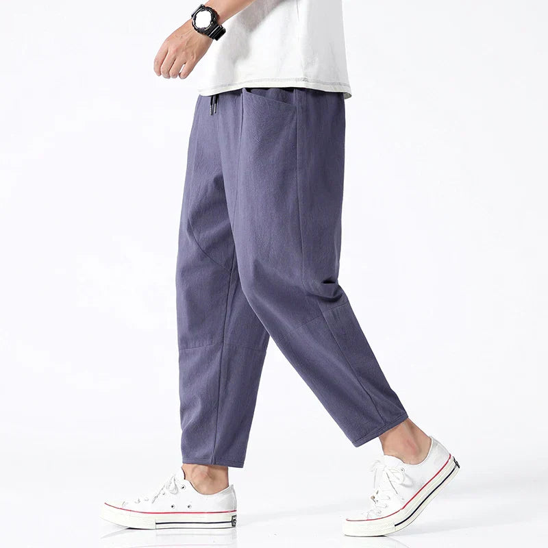 Duncan - Men's Spring Wide Street Casual Trousers