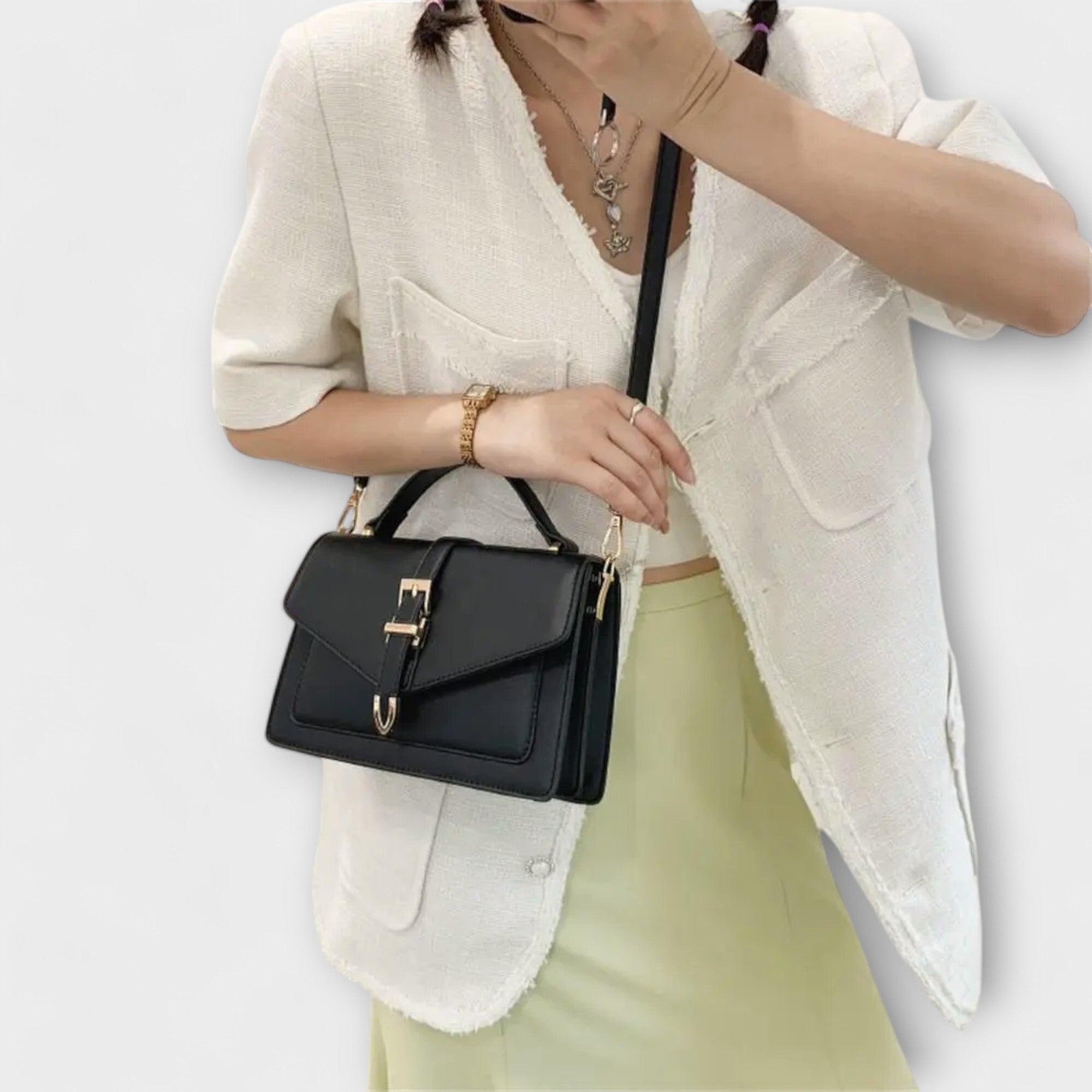 Gillian - Women's Classic elegante strukturierte Shoulder Bag