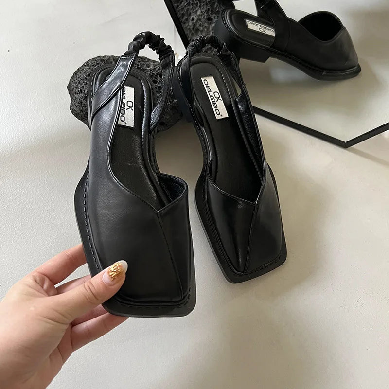Susan - Women's Spring Minimalist Slingback Ballerina-Heels