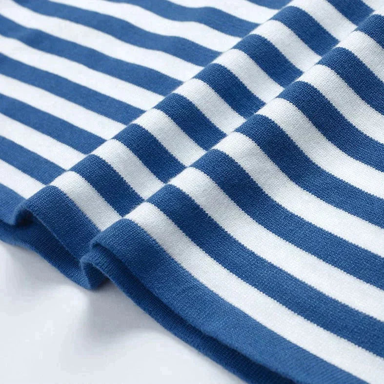 Abigail - Women's Casual Striped Long Sleeve Shirt