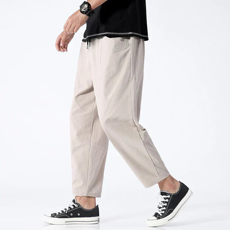 Duncan - Men's Spring Wide Street Casual Trousers