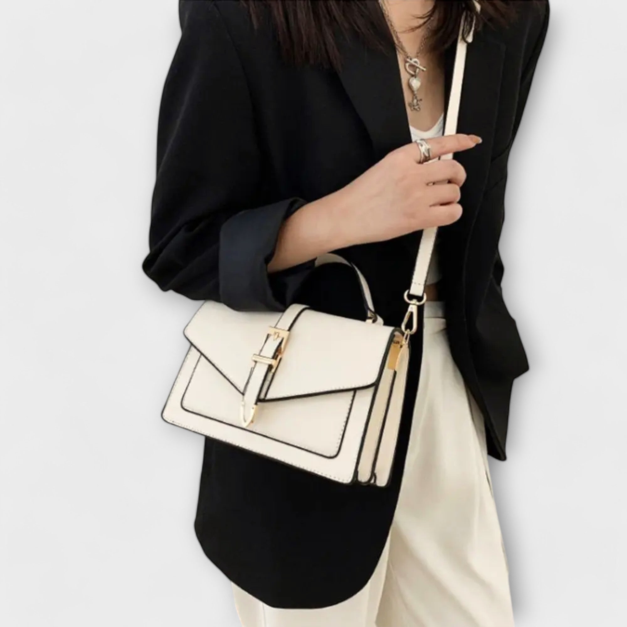 Gillian - Women's Classic elegante strukturierte Shoulder Bag