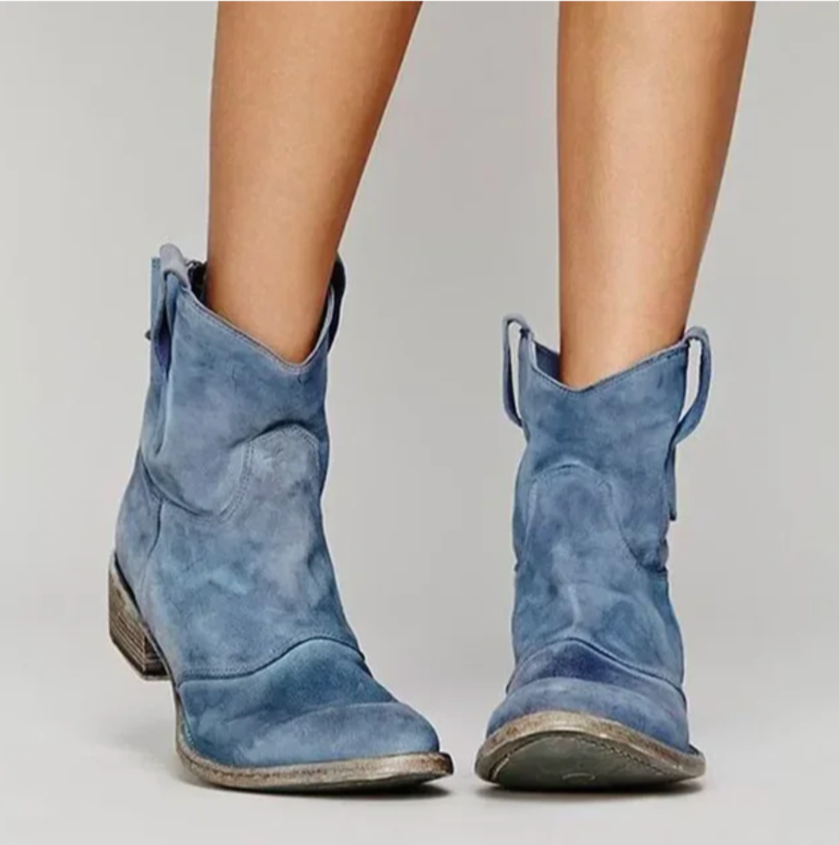 Skylar - Elegant Wildleder-Westernstiefel for a stilvollen Look