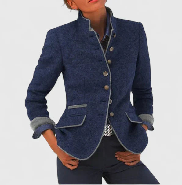 Olivia - Women's Formal Cardigan with Button Placket
