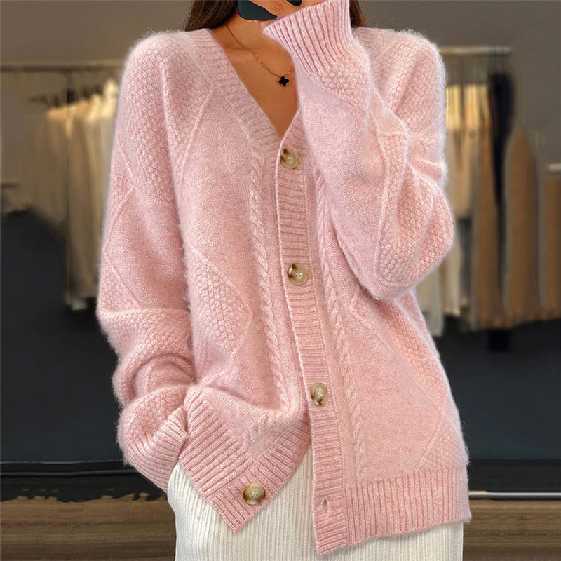 Alice - Women's Cosy Cardigan with langen Sleeves