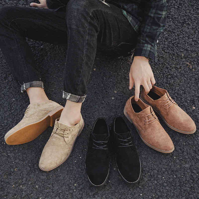 Brodie - Men's Spring Minimalist Lace-Up Derby Shoes