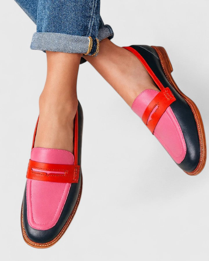 Wendy - Women's Classic Modische Loafers with Rundkappe