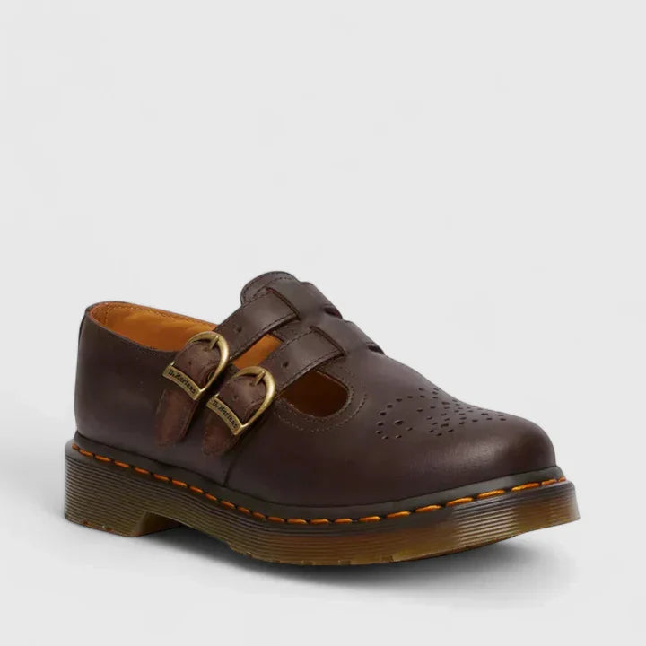 Lorraine - Women's Spring Mary Janes with Doppelter Buckle