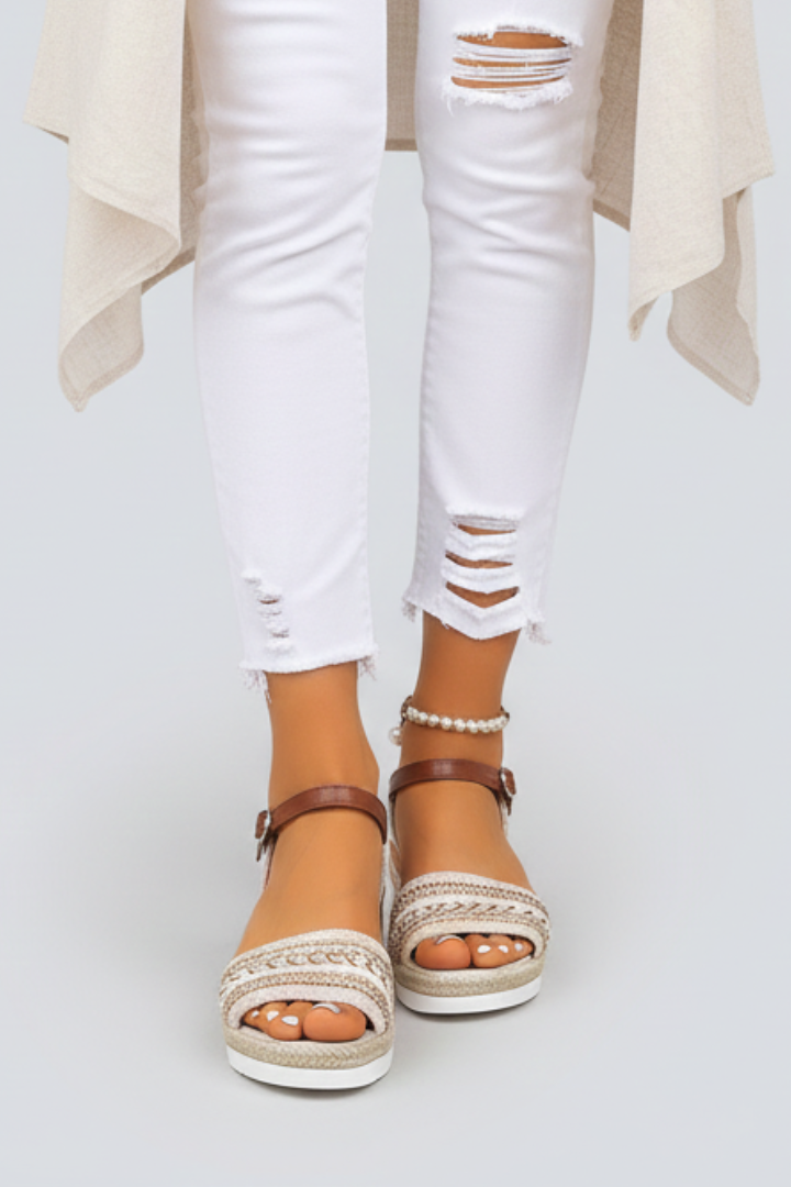 Laura - Women's elegante Riemchensandalen for Evening