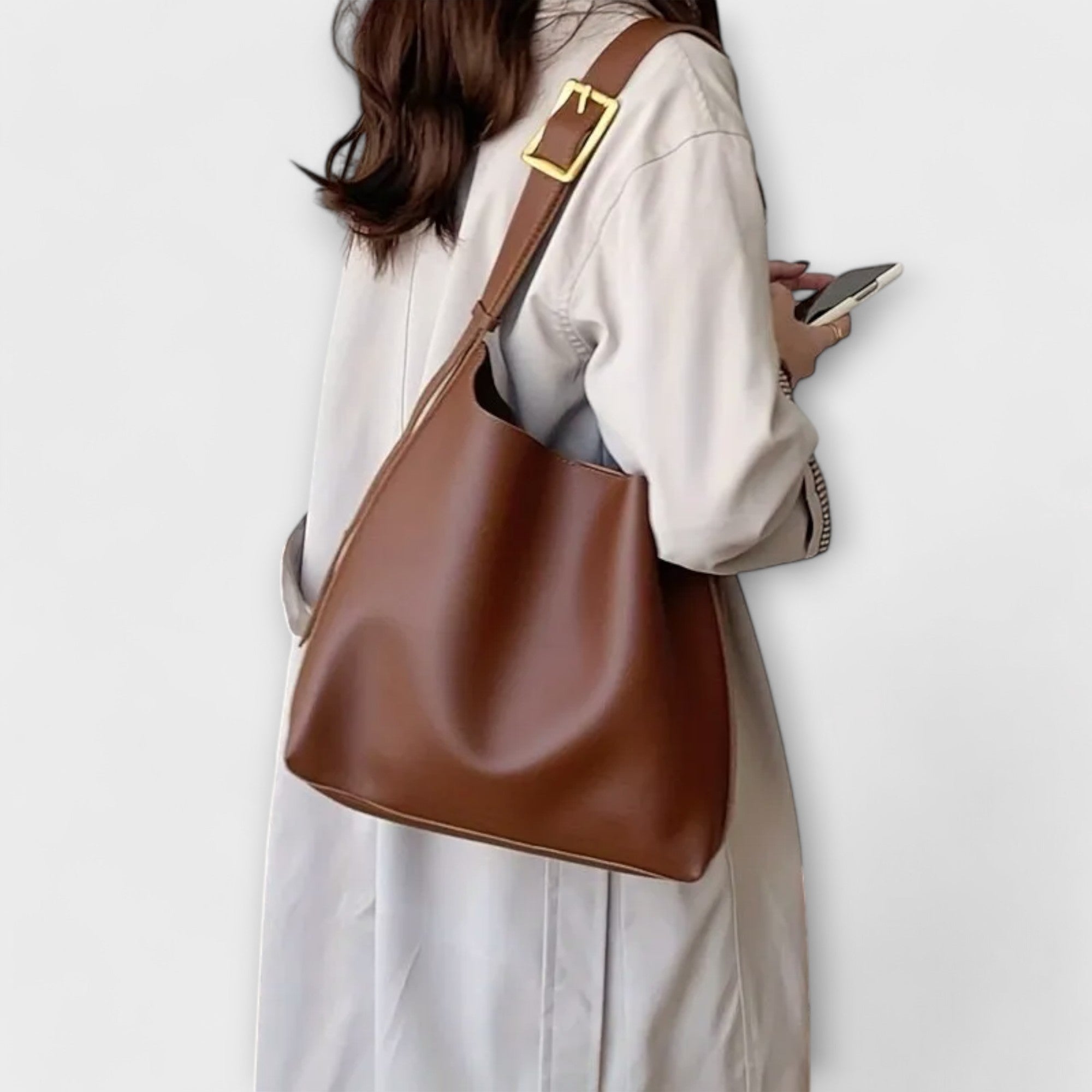 Emma - Women's Shoulder Bag in klassischen Style