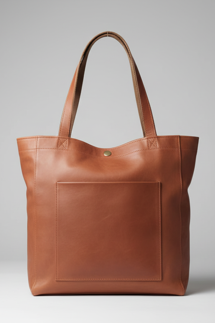 Rachel - Women's Classic Handbag with Compartments and Adjustable Strap