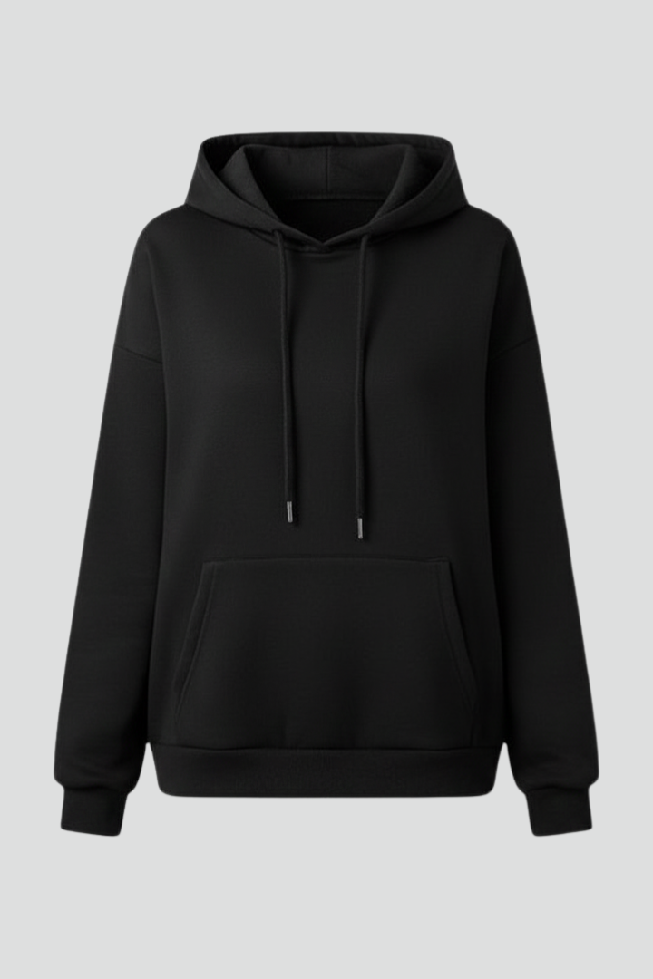 Harriet - Women's Hoodie with Drawstring Hood and Kangaroo Pocket vorne