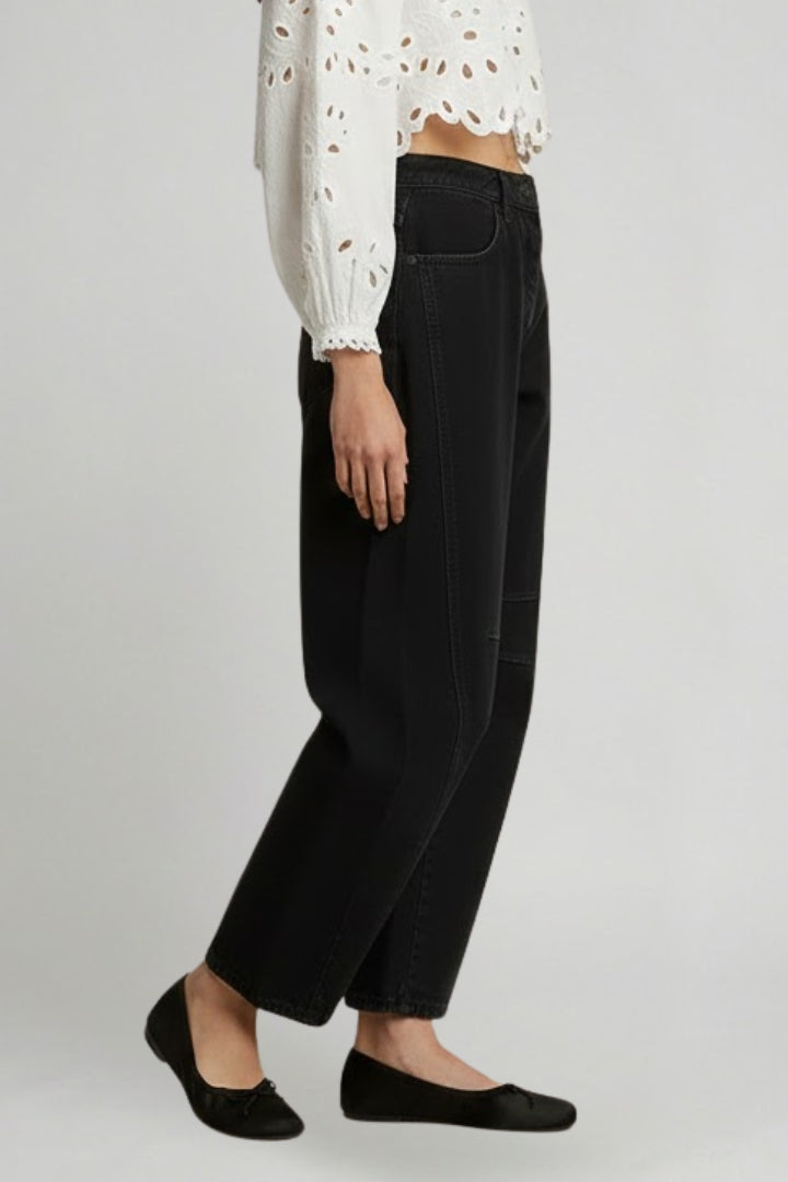 Alice - Women's High-Waist Stretch Wide-Leg Denim Jeans