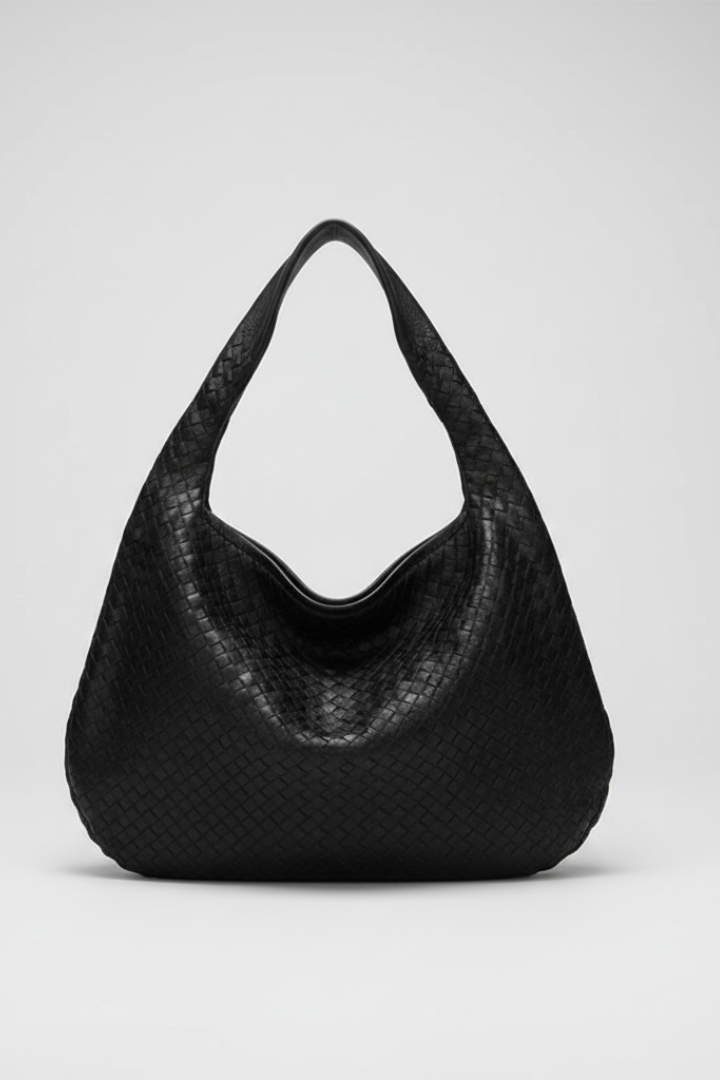 Lily - Women's Shoulder Bag with Einzelriemen and Abgerundeter Form