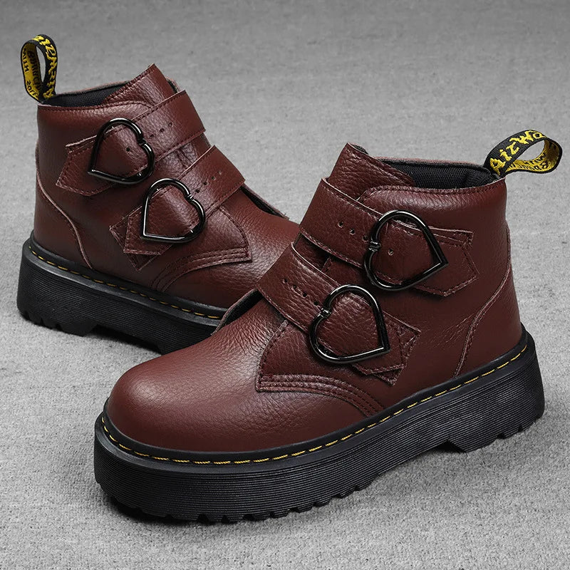 Lottie - Women's Modische Ankle Boots with dicker Sole
