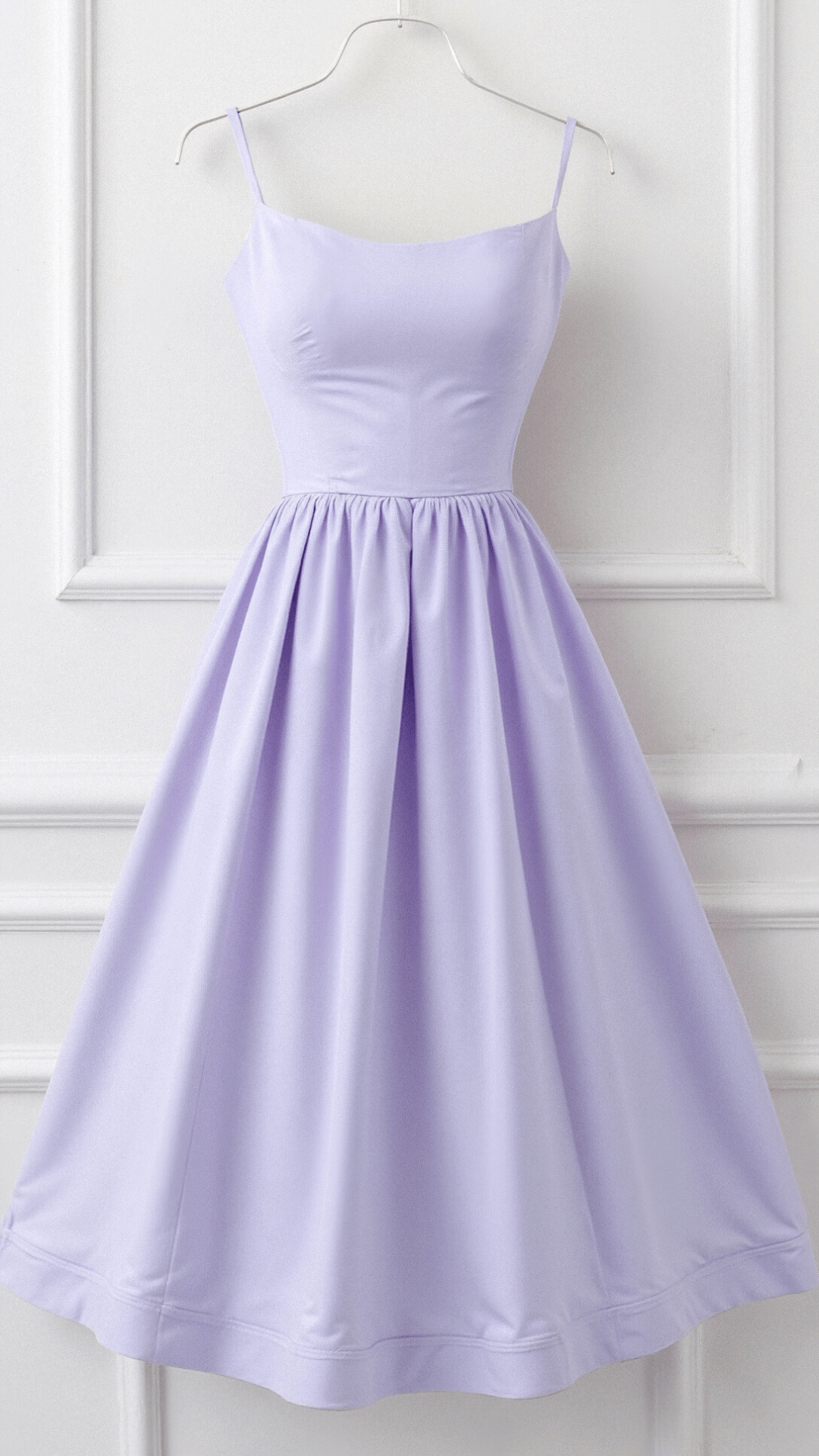 Donna - Women's A-Line-Midi Dress in Ascot-Style